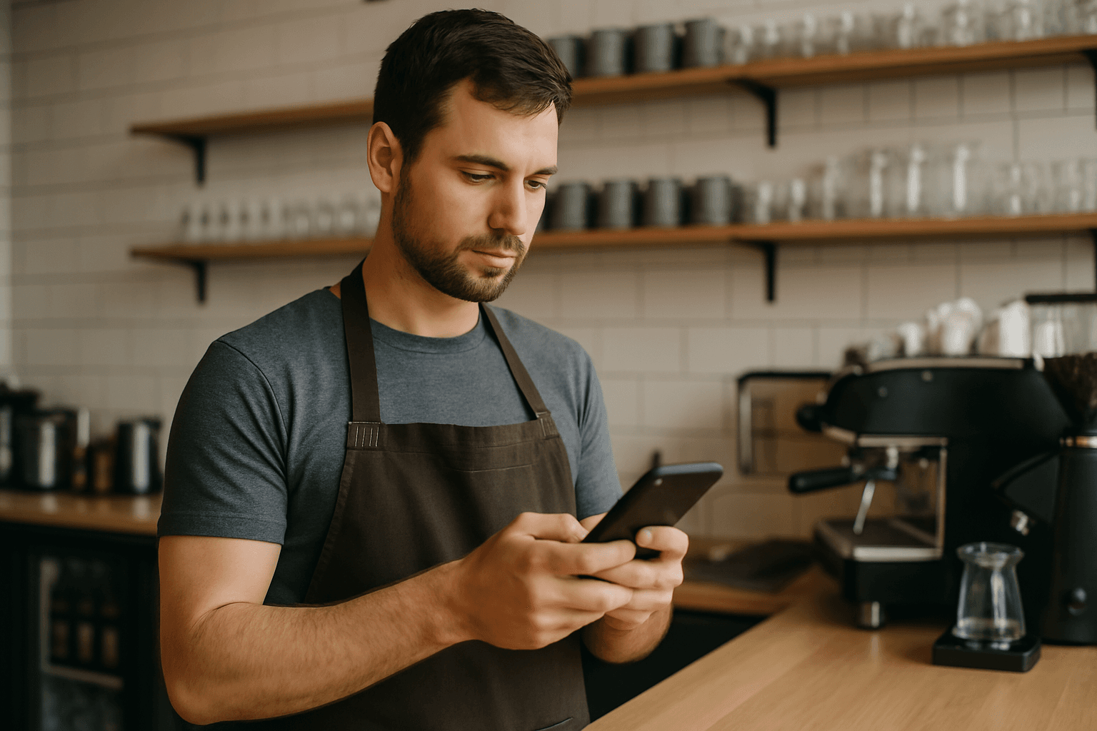 Digital Stamp Cards for Coffee Shops - Eco-Friendly & App-Free