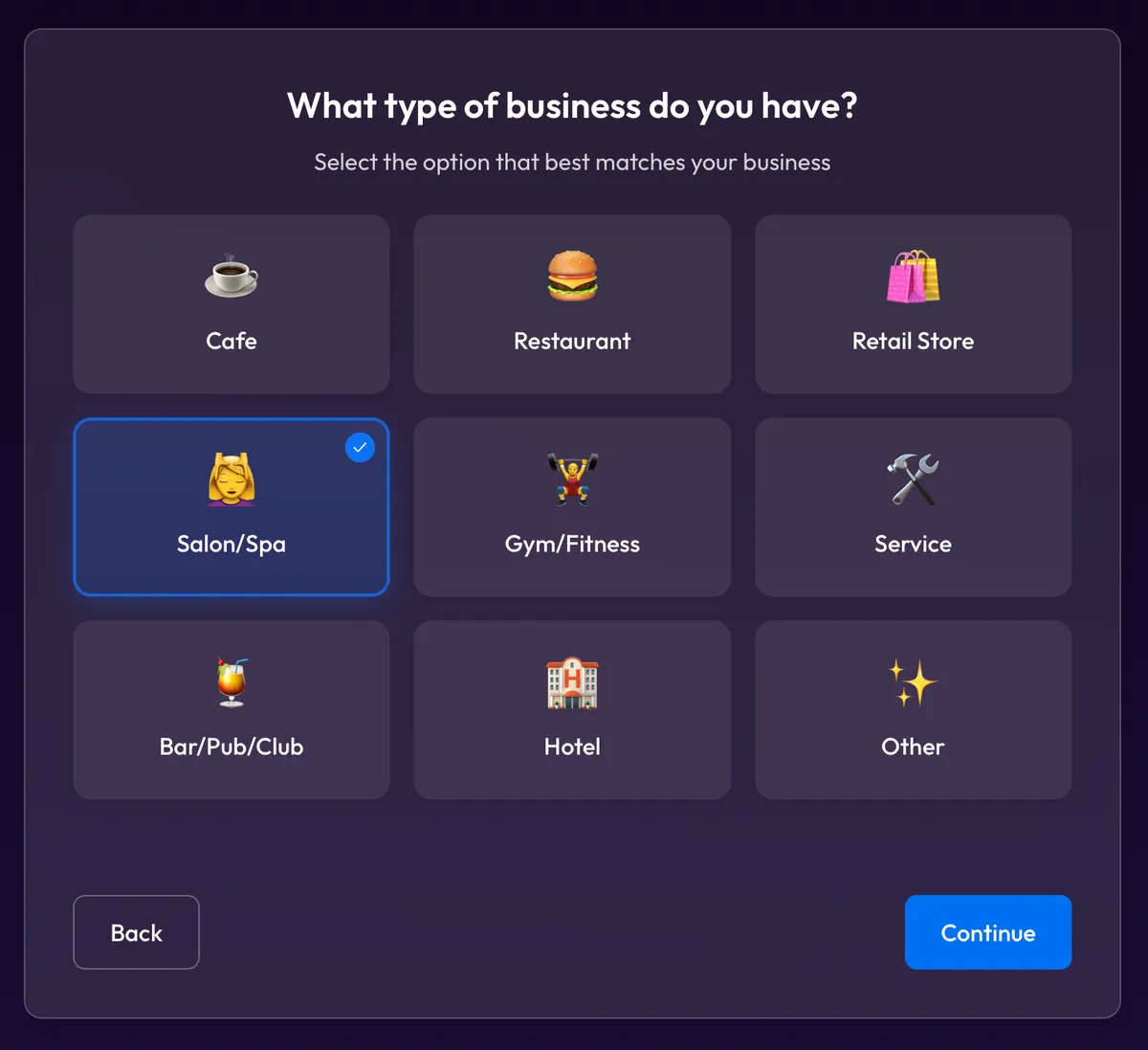 Branded design themes for business pages