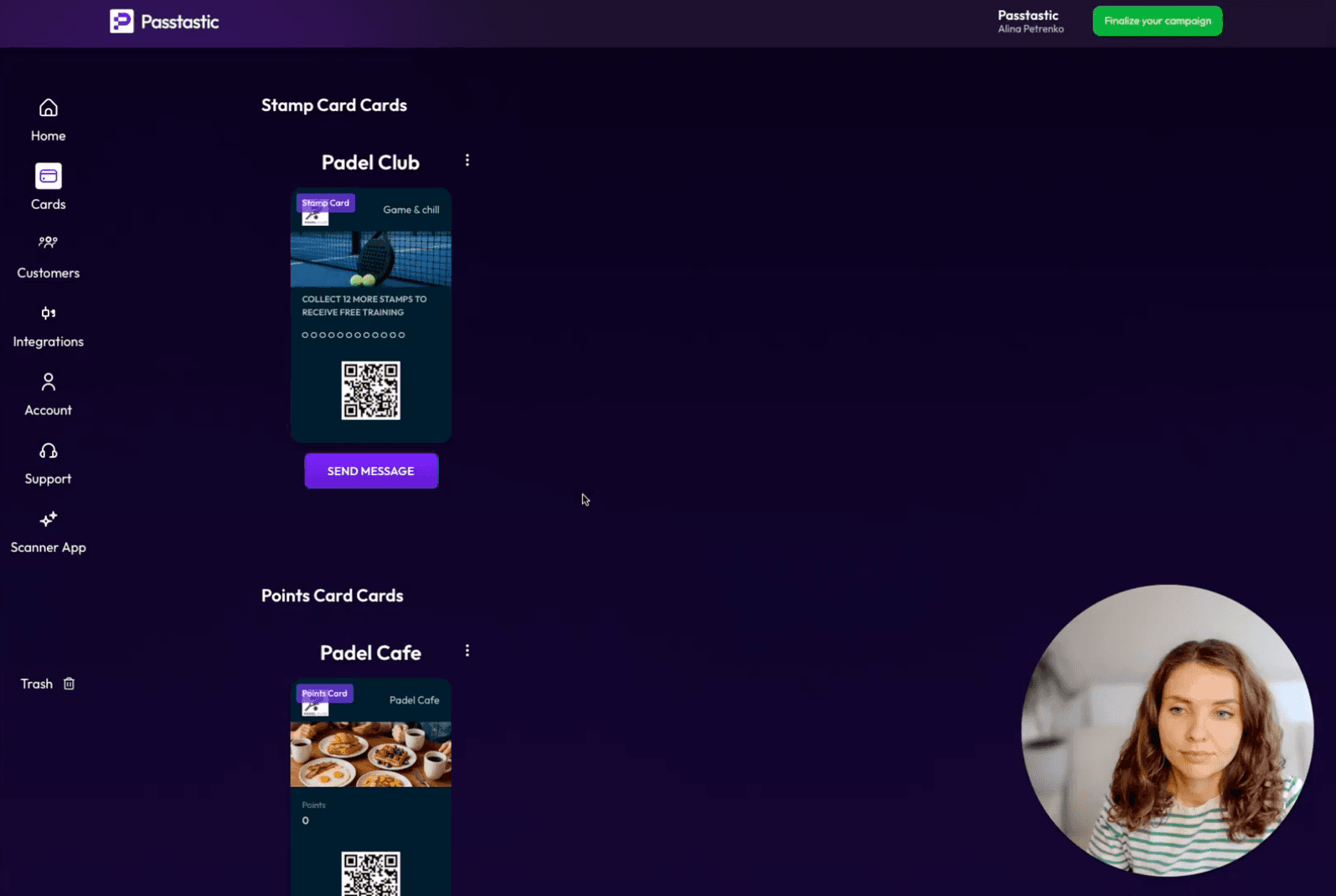 Multiple scanners assigned to different locations