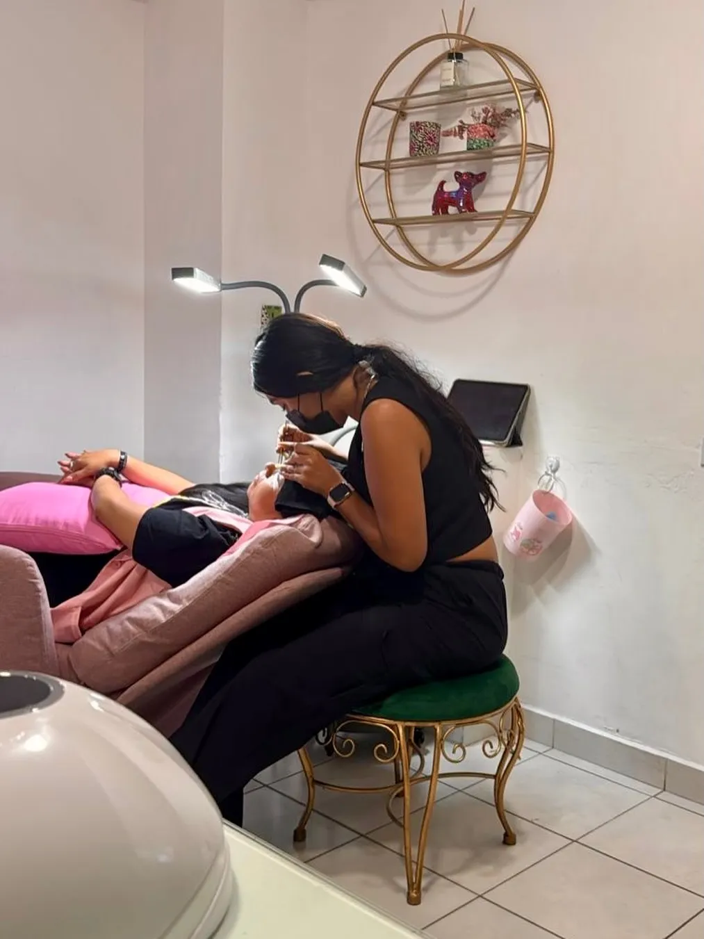 Lifting de pestañas en Fuchsia Nails