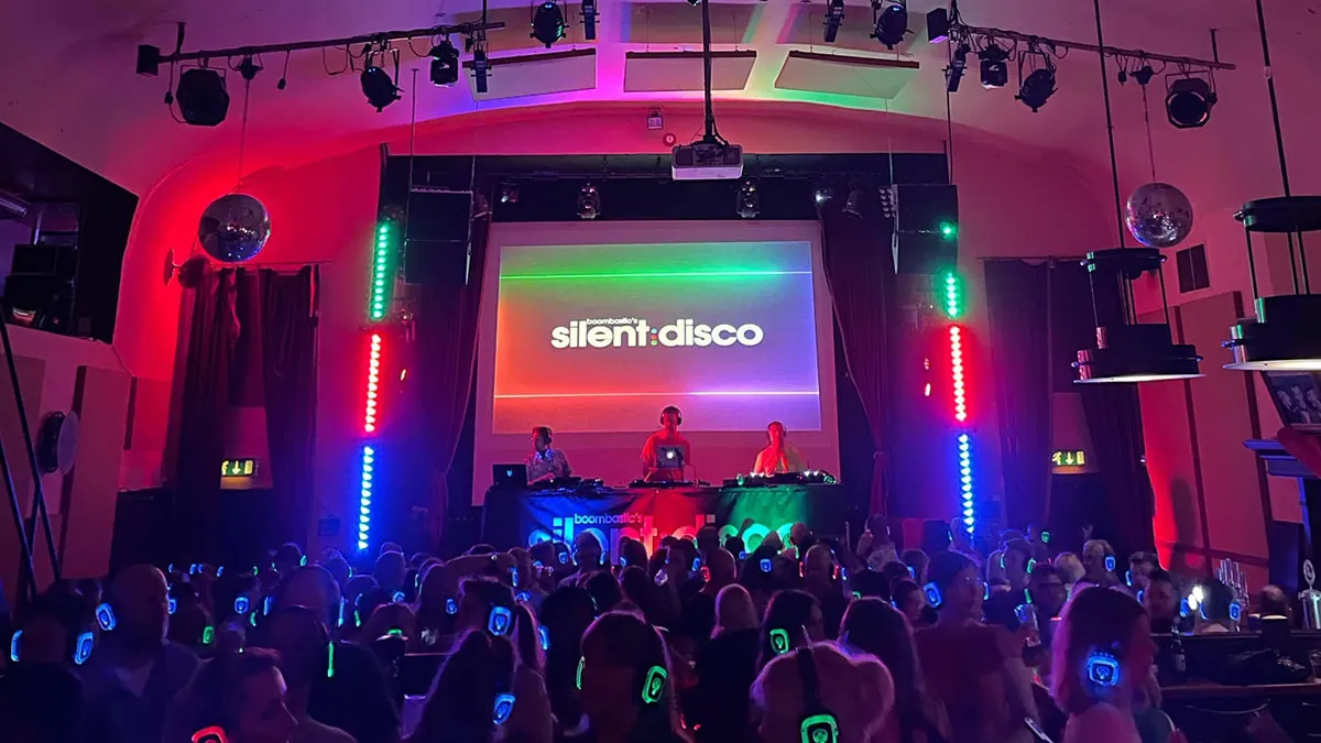 Вечір тихої дискотеки в The Picturedrome