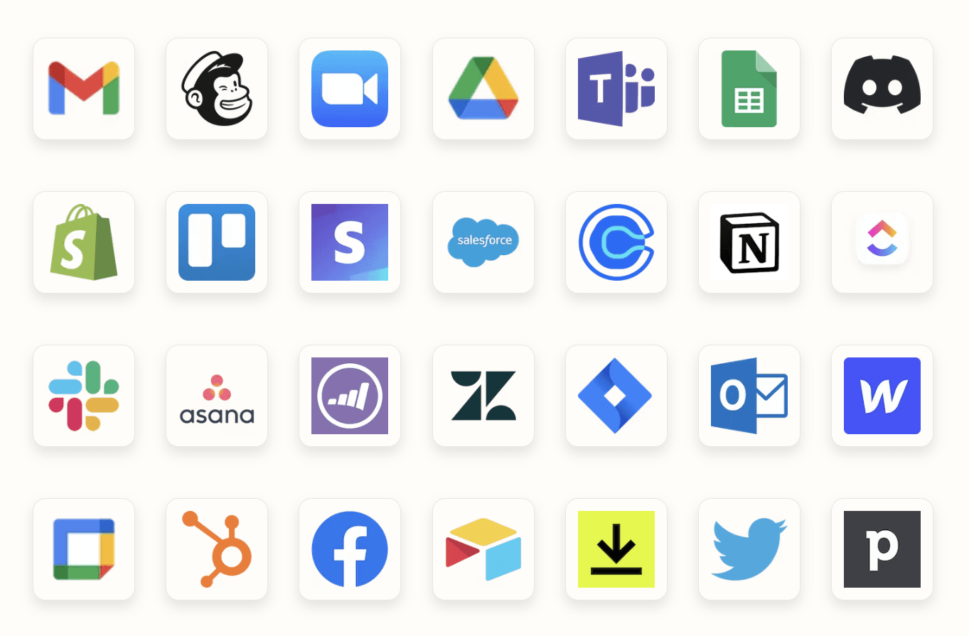 5,000+ App Integrations