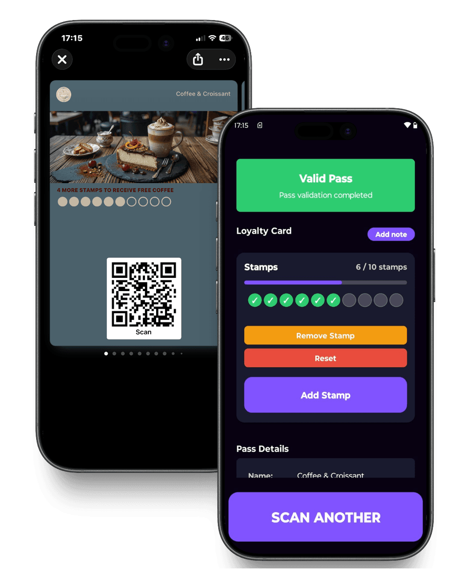 Aggiunta di un cliente a una vendita in Square, e applicazione dello sconto Passtastic